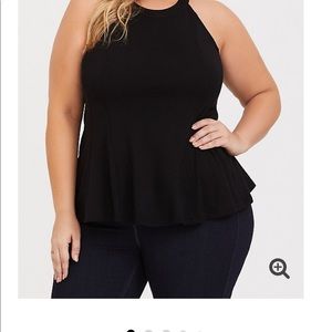 Peplum top torrid